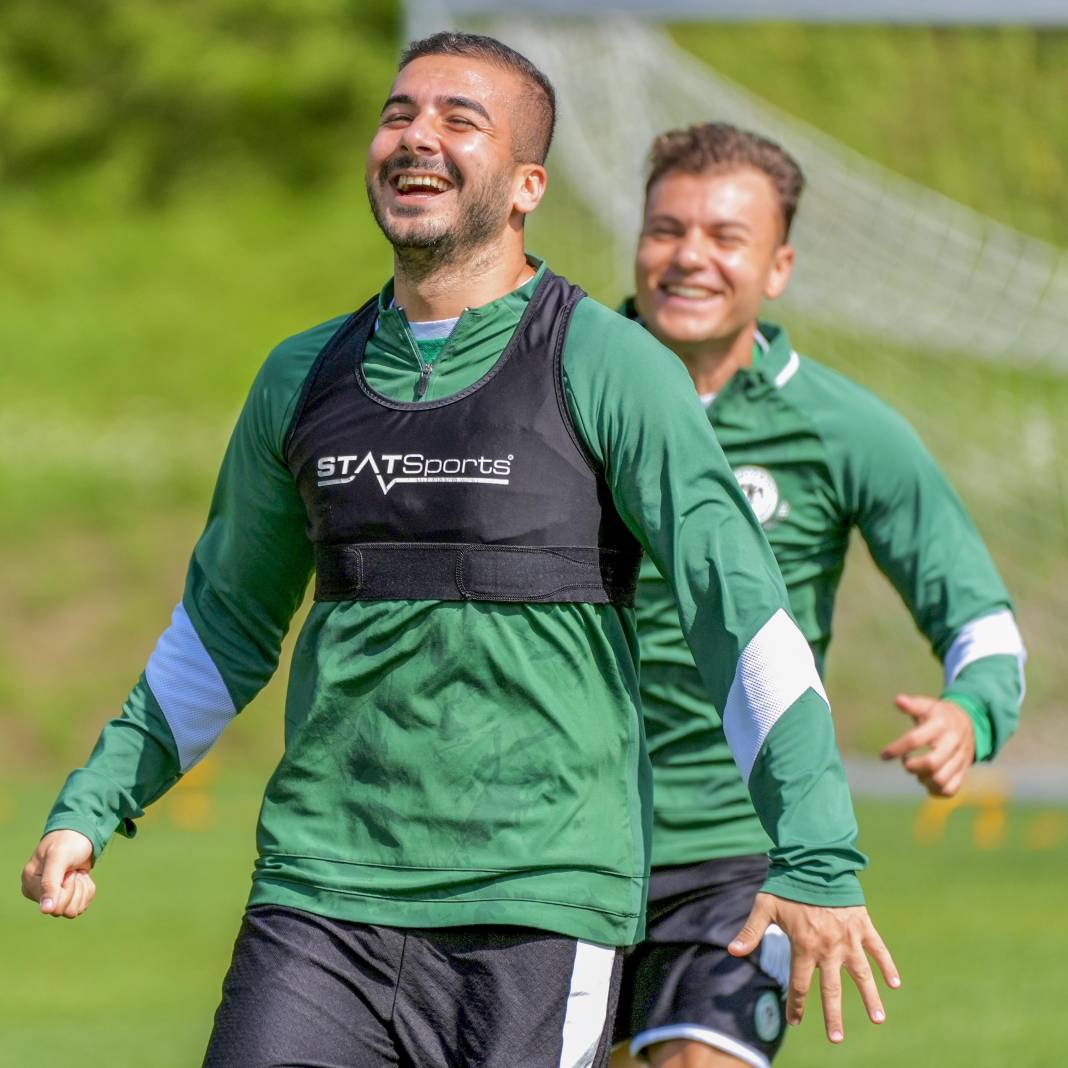 Konyaspor'un Slovenya kampından "gülen" kareler 4