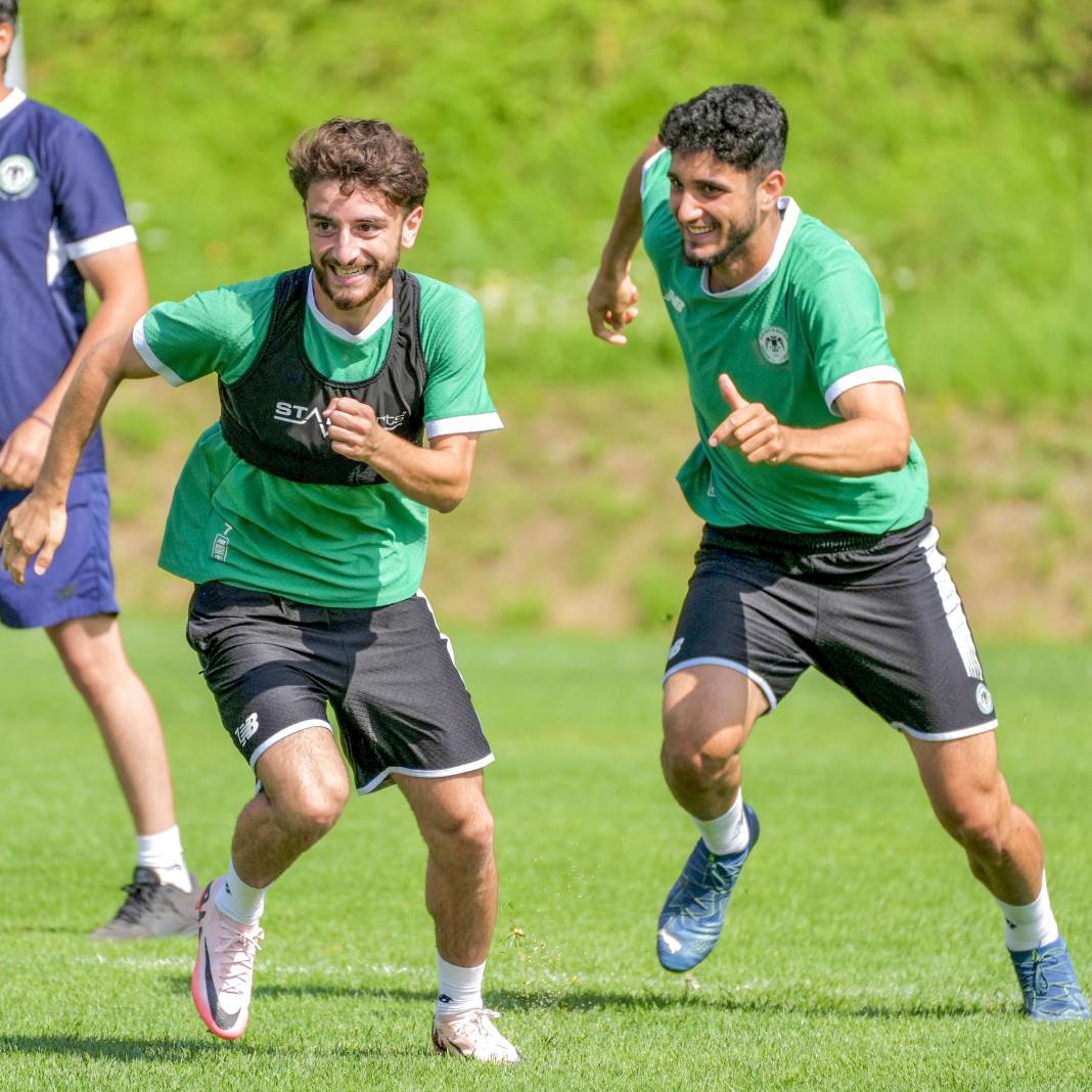 Konyaspor'un Slovenya kampından "gülen" kareler 2