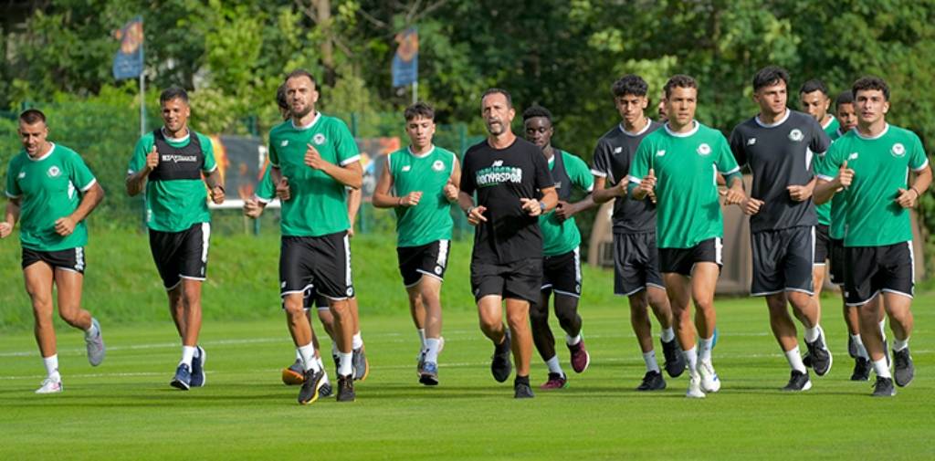 Konyaspor'un Slovenya kampından kareler 1