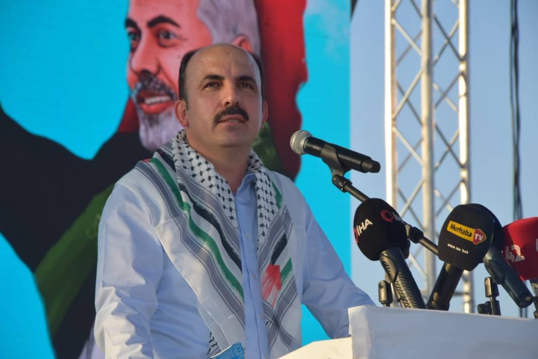 Haniye'nin çağrısıyla meydanlara inen Konya yine farkını gösterdi 6