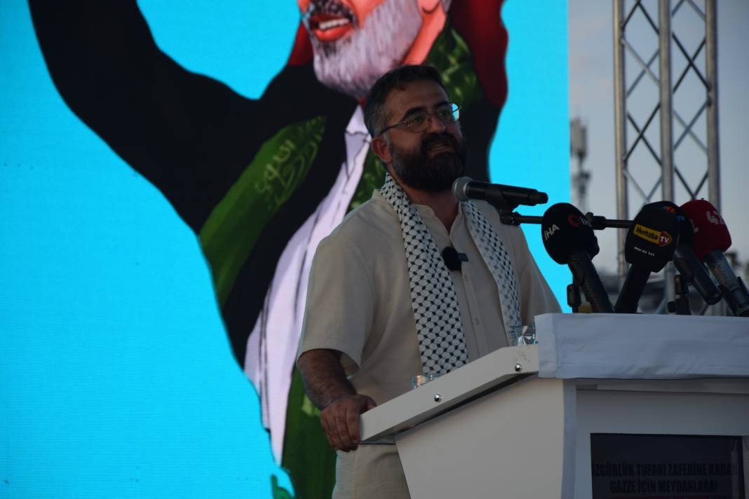 Haniye'nin çağrısıyla meydanlara inen Konya yine farkını gösterdi 19