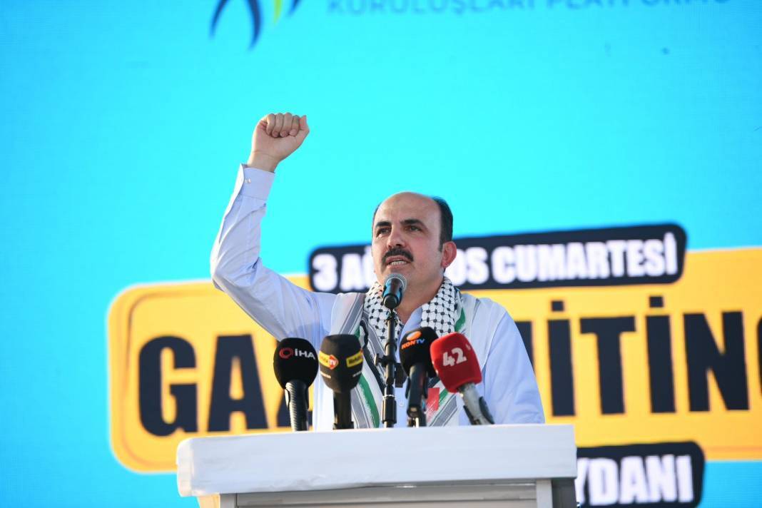 Haniye'nin çağrısıyla meydanlara inen Konya yine farkını gösterdi 20