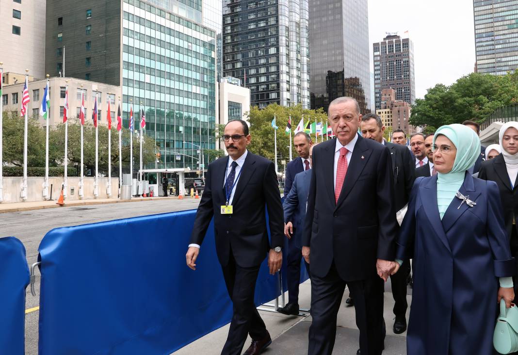 Cumhurbaşkanı Erdoğan'dan New York Türkevi'nde yoğun diplomasi 3