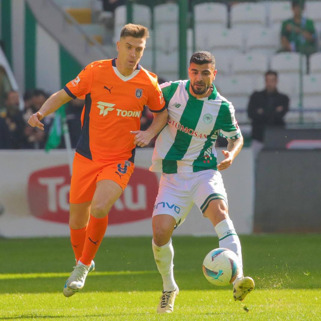 Konyaspor'un Başakşehir galibiyetinden kareler 36