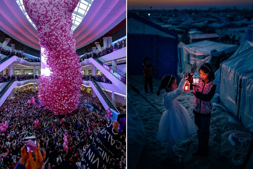 "Dünyanın iki yüzü" fotoğraflara yansıdı 9