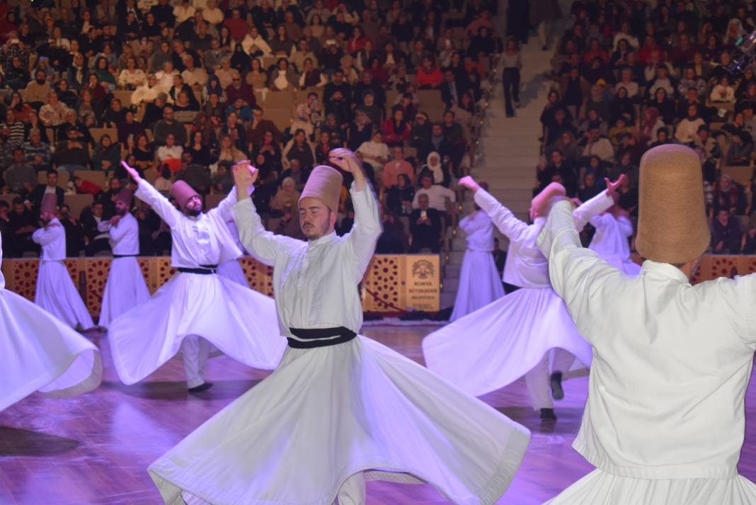 Muhabbet kokan Konya'da Mevlana anıldı! 2