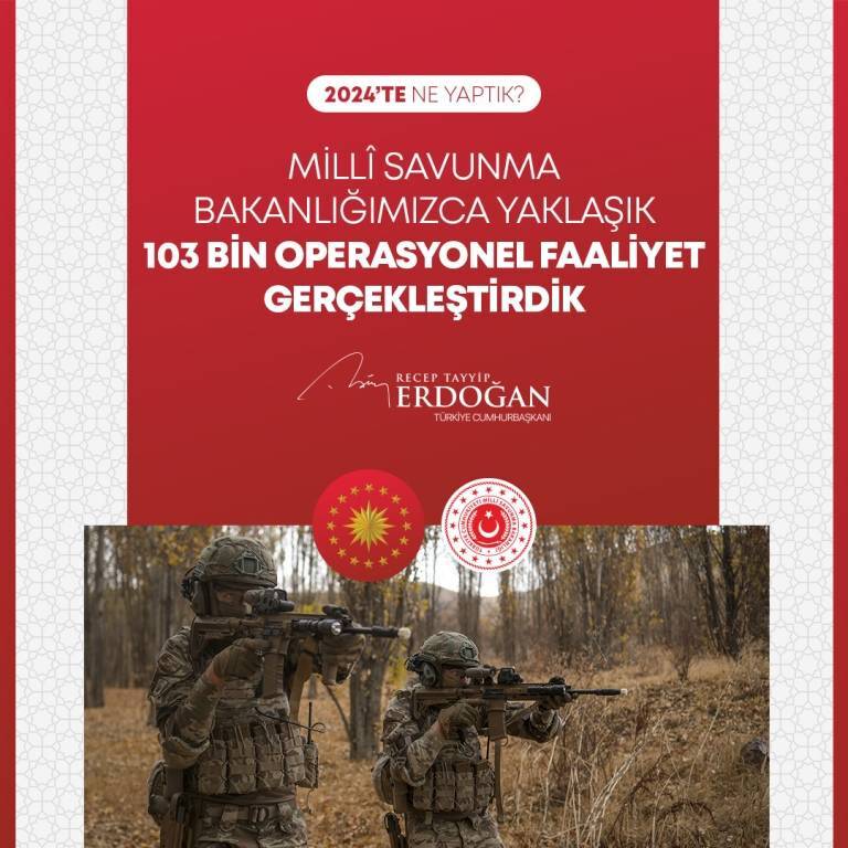 Cumhurbaşkanı Erdoğan 2024'te yüzlerce kalemde neler yaptıklarını anlattı (FOTO GALERİ) 85