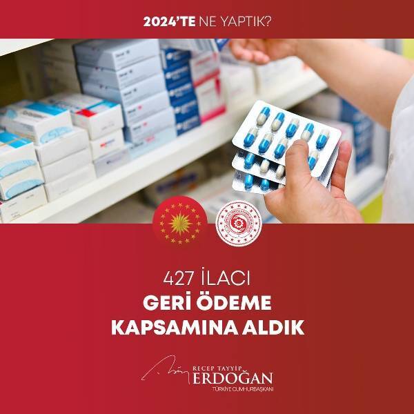 Cumhurbaşkanı Erdoğan 2024'te yüzlerce kalemde neler yaptıklarını anlattı (FOTO GALERİ) 112