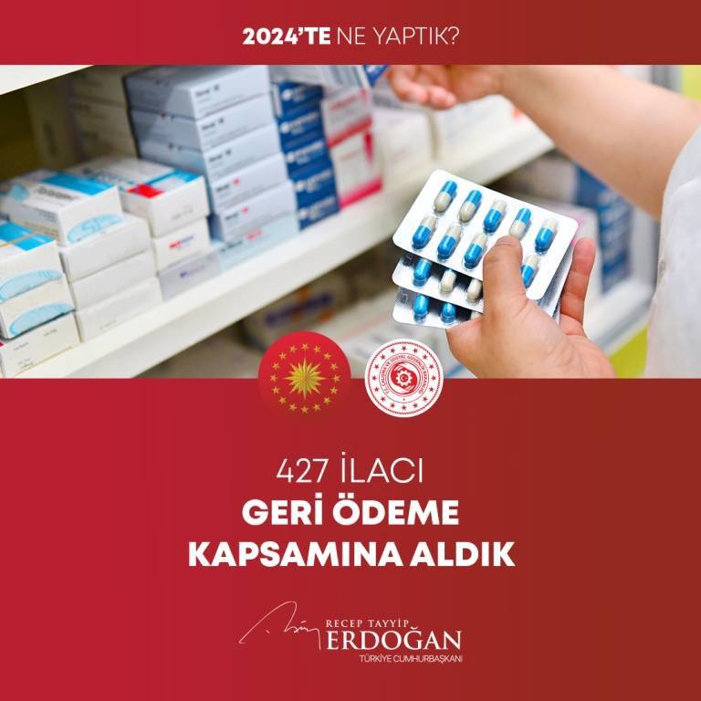 Cumhurbaşkanı Erdoğan 2024'te yüzlerce kalemde neler yaptıklarını anlattı (FOTO GALERİ) 78