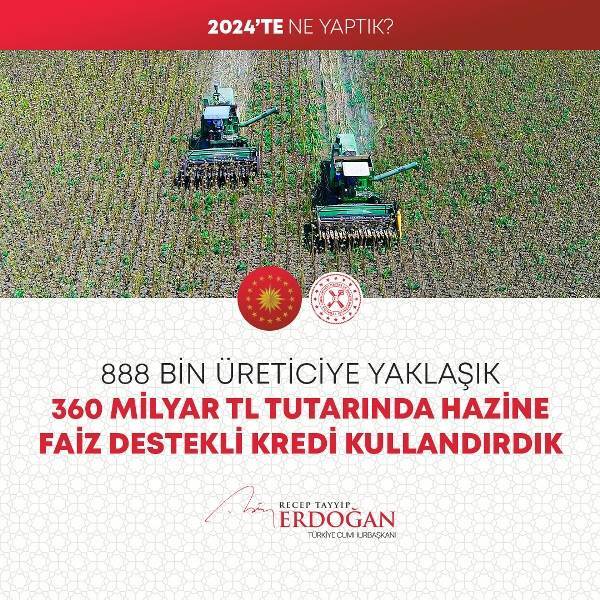 Cumhurbaşkanı Erdoğan 2024'te yüzlerce kalemde neler yaptıklarını anlattı (FOTO GALERİ) 14