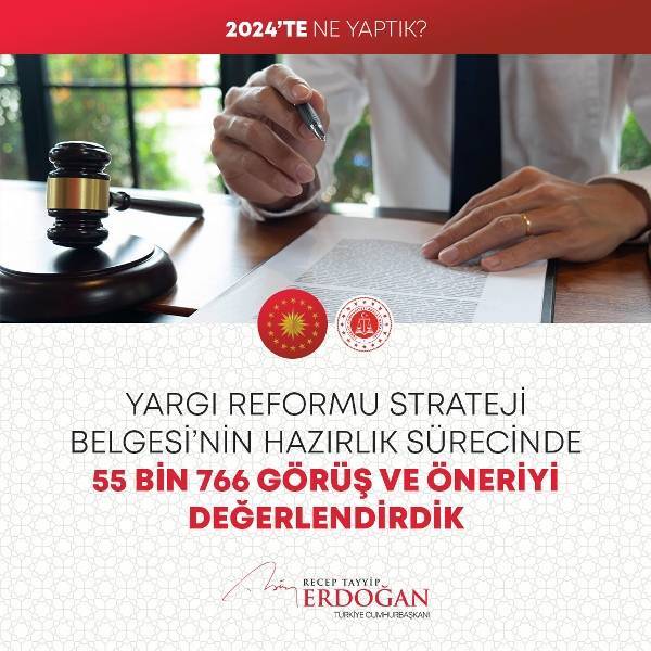 Cumhurbaşkanı Erdoğan 2024'te yüzlerce kalemde neler yaptıklarını anlattı (FOTO GALERİ) 7
