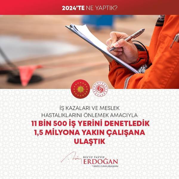 Cumhurbaşkanı Erdoğan 2024'te yüzlerce kalemde neler yaptıklarını anlattı (FOTO GALERİ) 4