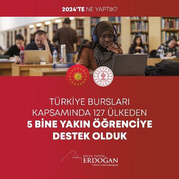 Cumhurbaşkanı Erdoğan 2024'te yüzlerce kalemde neler yaptıklarını anlattı (FOTO GALERİ) 42