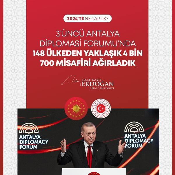 Cumhurbaşkanı Erdoğan 2024'te yüzlerce kalemde neler yaptıklarını anlattı (FOTO GALERİ) 40