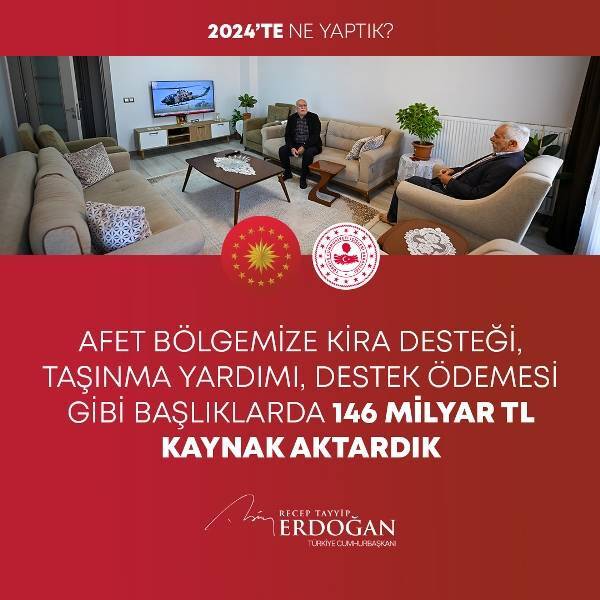 Cumhurbaşkanı Erdoğan 2024'te yüzlerce kalemde neler yaptıklarını anlattı (FOTO GALERİ) 38