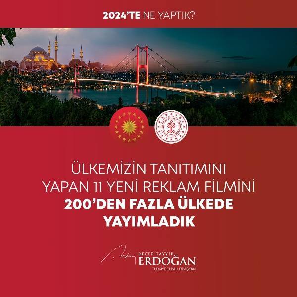 Cumhurbaşkanı Erdoğan 2024'te yüzlerce kalemde neler yaptıklarını anlattı (FOTO GALERİ) 61