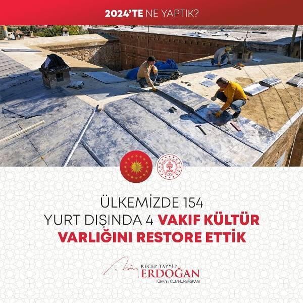 Cumhurbaşkanı Erdoğan 2024'te yüzlerce kalemde neler yaptıklarını anlattı (FOTO GALERİ) 54