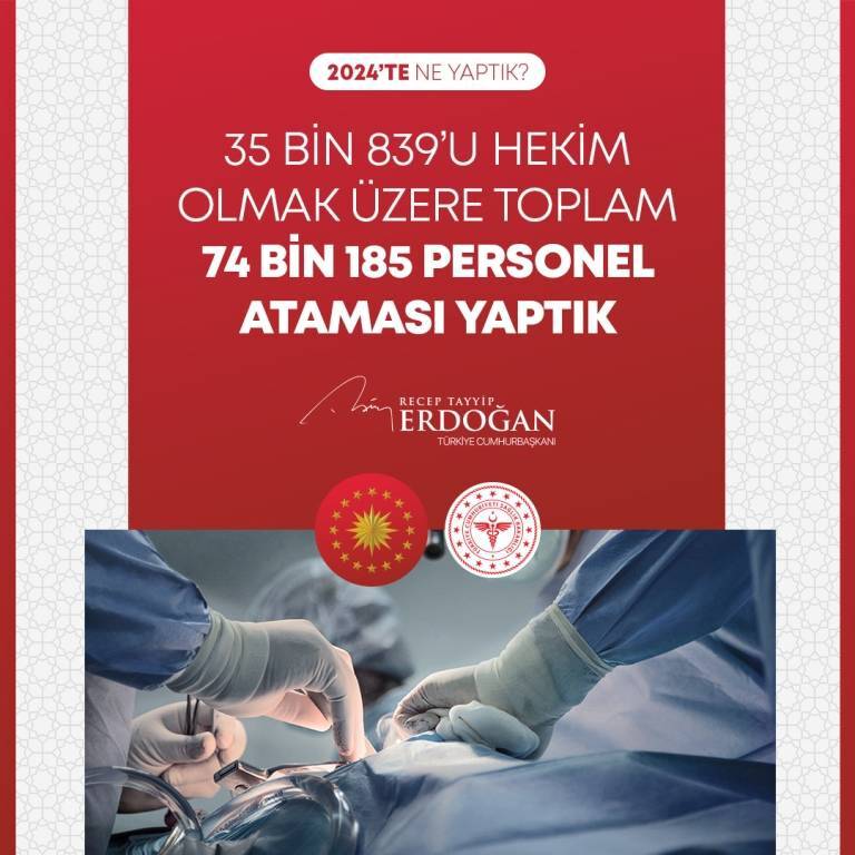 Cumhurbaşkanı Erdoğan 2024'te yüzlerce kalemde neler yaptıklarını anlattı (FOTO GALERİ) 66