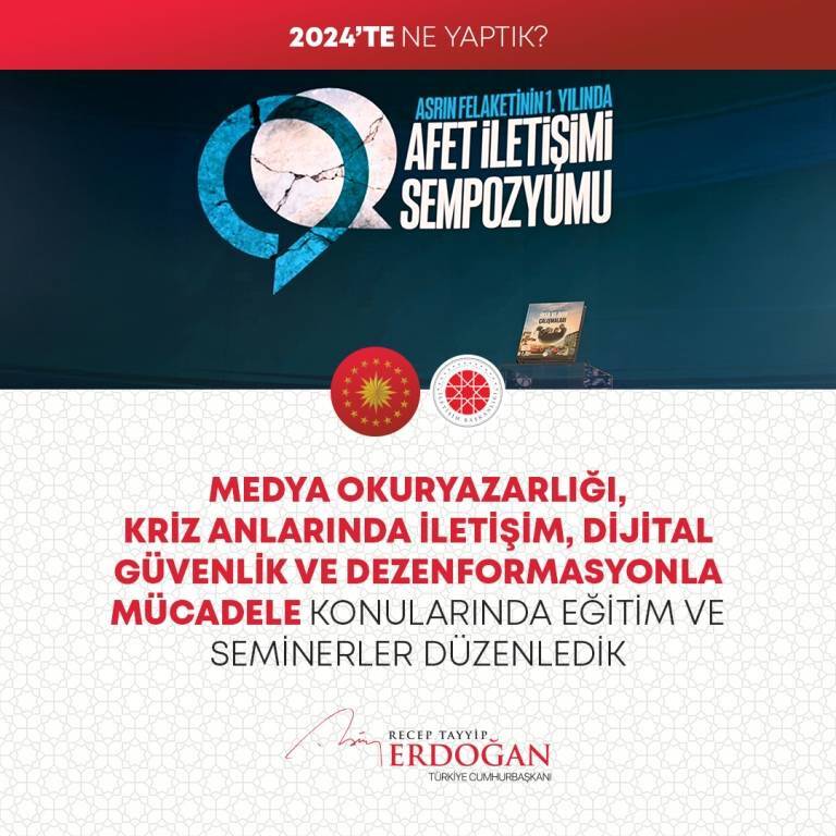 Cumhurbaşkanı Erdoğan 2024'te yüzlerce kalemde neler yaptıklarını anlattı (FOTO GALERİ) 64