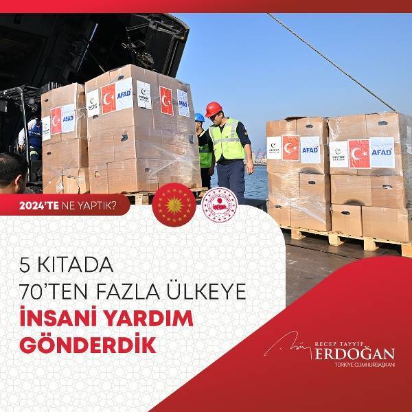 Cumhurbaşkanı Erdoğan 2024'te yüzlerce kalemde neler yaptıklarını anlattı (FOTO GALERİ) 164
