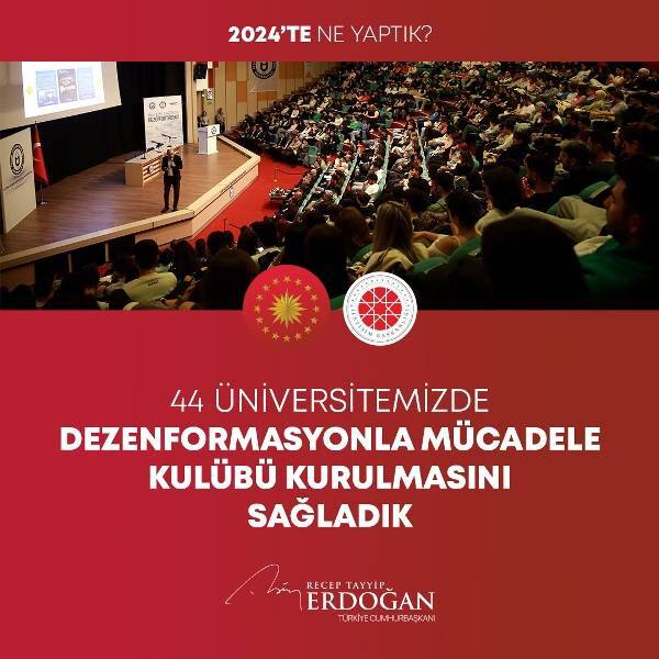 Cumhurbaşkanı Erdoğan 2024'te yüzlerce kalemde neler yaptıklarını anlattı (FOTO GALERİ) 120