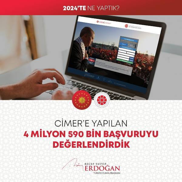 Cumhurbaşkanı Erdoğan 2024'te yüzlerce kalemde neler yaptıklarını anlattı (FOTO GALERİ) 163