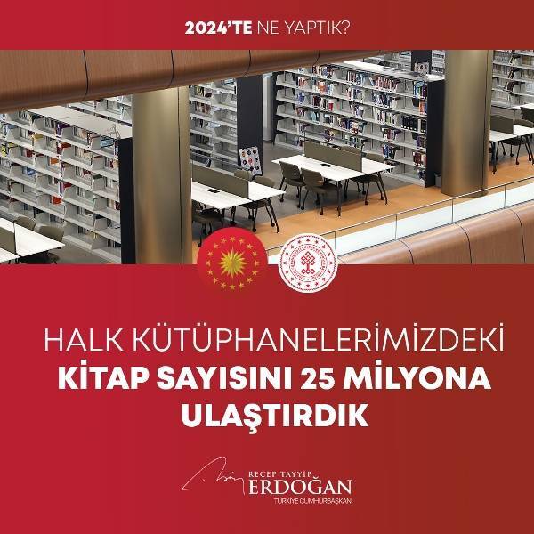 Cumhurbaşkanı Erdoğan 2024'te yüzlerce kalemde neler yaptıklarını anlattı (FOTO GALERİ) 137