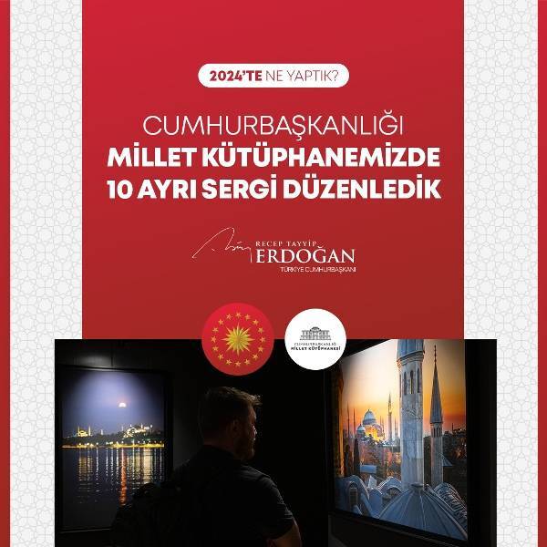 Cumhurbaşkanı Erdoğan 2024'te yüzlerce kalemde neler yaptıklarını anlattı (FOTO GALERİ) 136