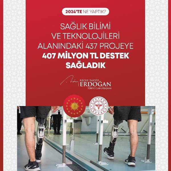Cumhurbaşkanı Erdoğan 2024'te yüzlerce kalemde neler yaptıklarını anlattı (FOTO GALERİ) 153