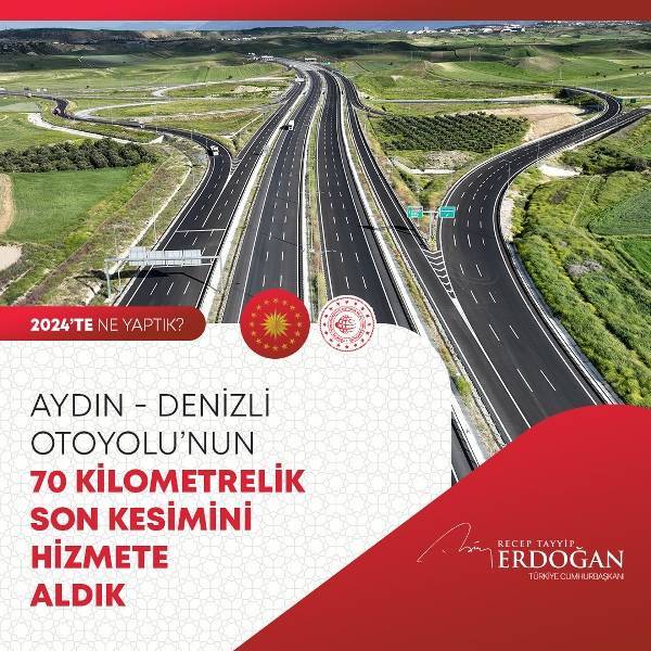 Cumhurbaşkanı Erdoğan 2024'te yüzlerce kalemde neler yaptıklarını anlattı (FOTO GALERİ) 179