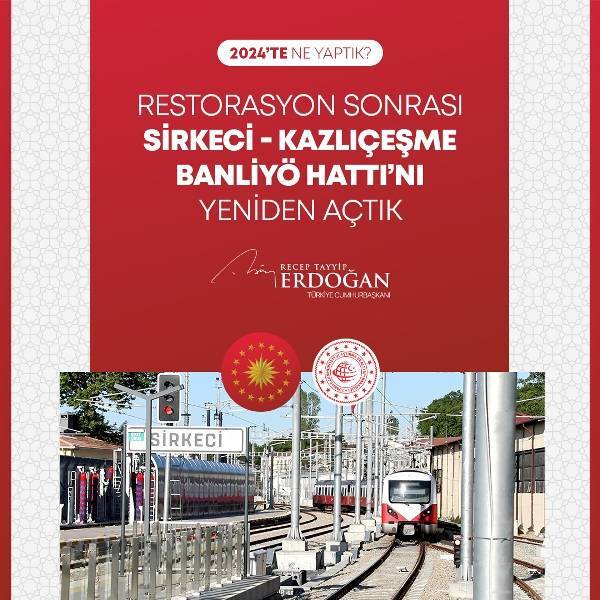 Cumhurbaşkanı Erdoğan 2024'te yüzlerce kalemde neler yaptıklarını anlattı (FOTO GALERİ) 177