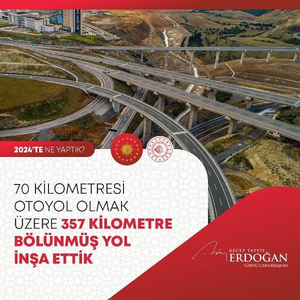 Cumhurbaşkanı Erdoğan 2024'te yüzlerce kalemde neler yaptıklarını anlattı (FOTO GALERİ) 174