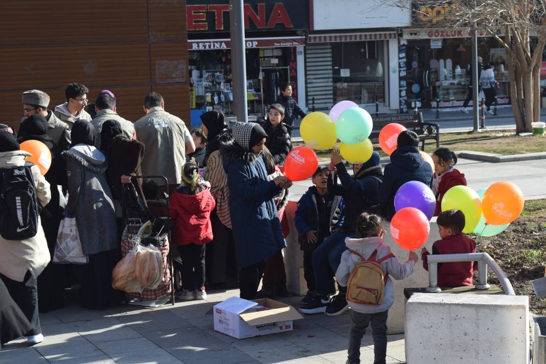 Konya'nın minikleri şivlilik coşkusuyla sokakları şenlendirdi 5