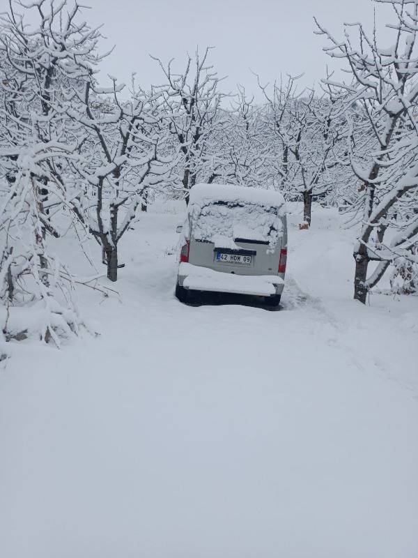 Konya'dan kar manzaraları 4