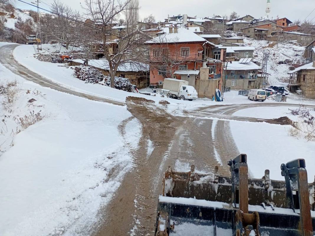 Konya'dan kar manzaraları 21