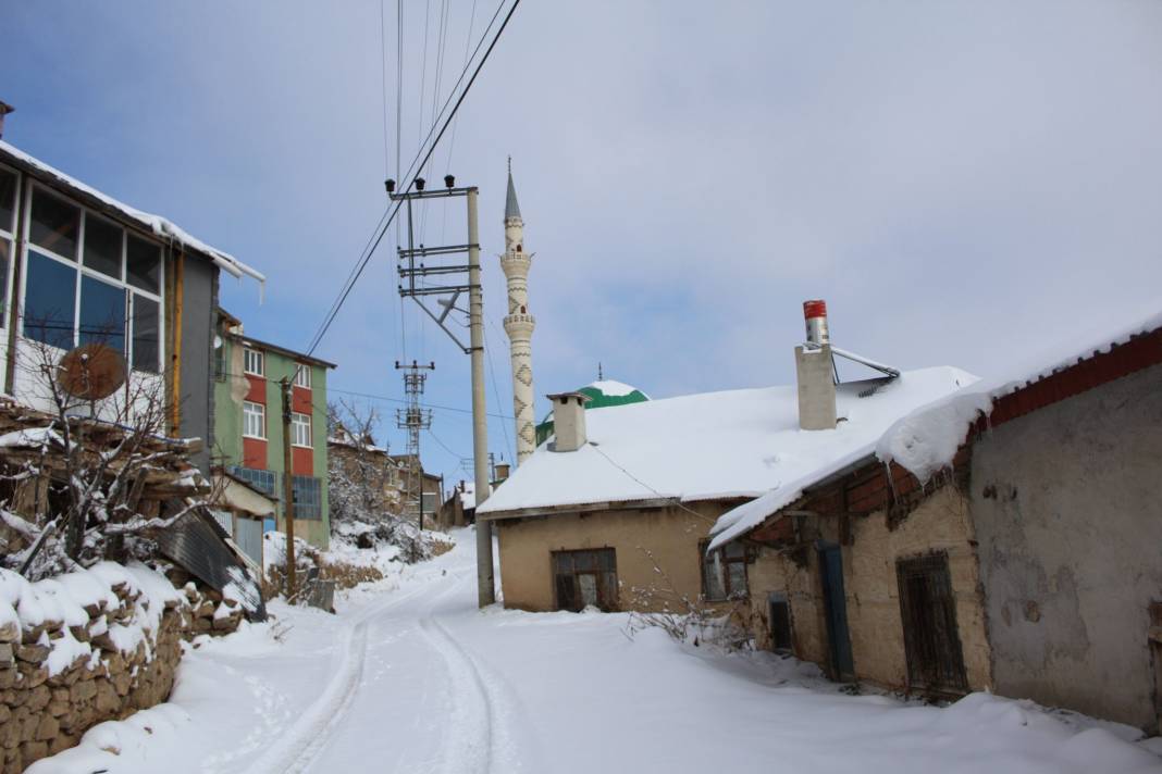 Konya'dan kar manzaraları 19