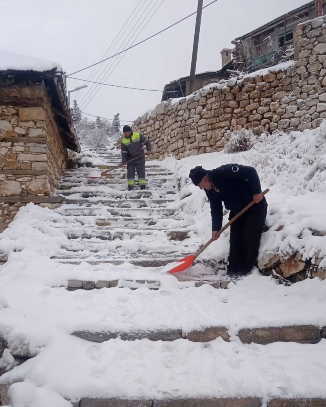 Konya'dan kar manzaraları 20