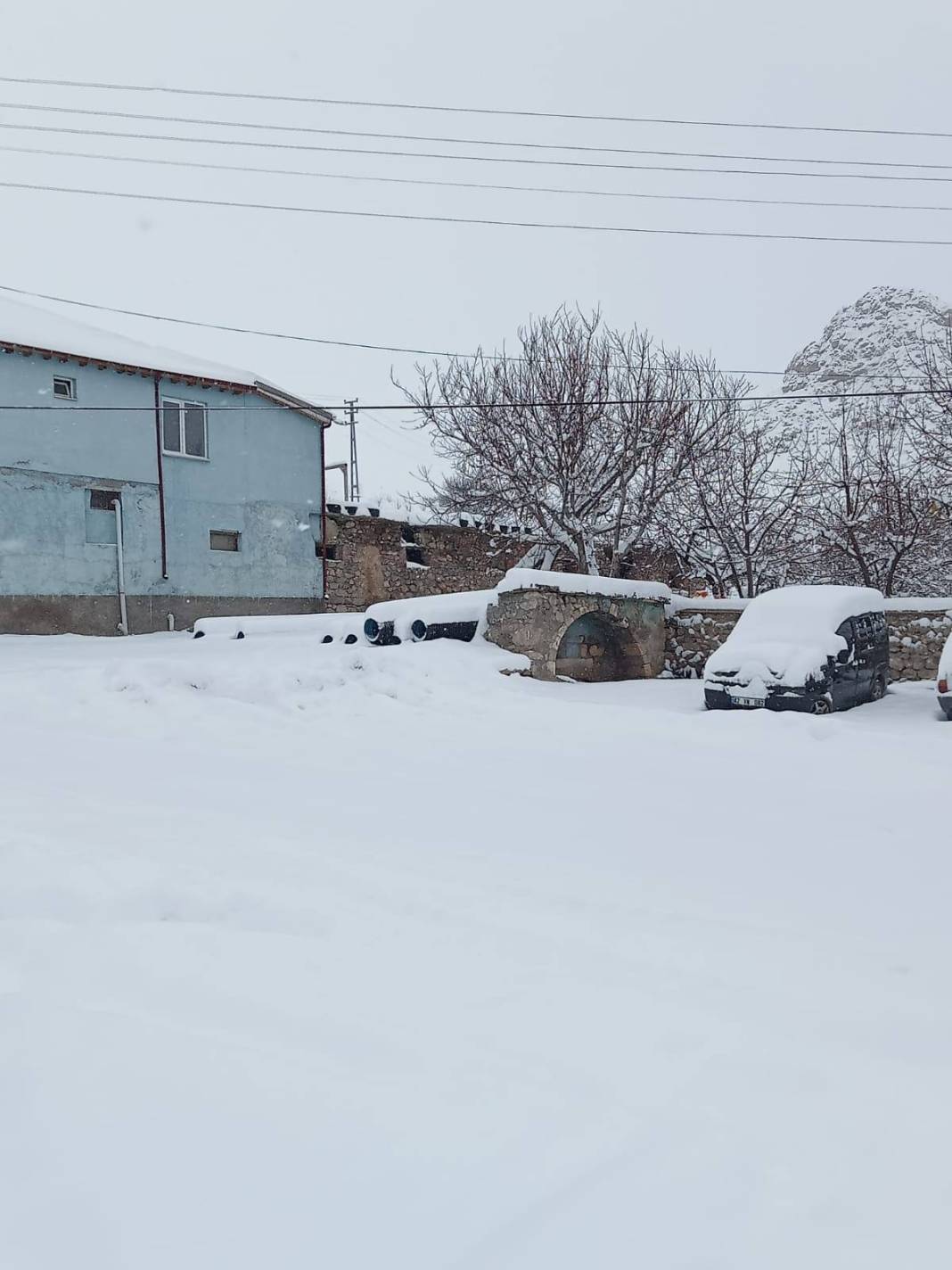 Konya'dan kar manzaraları 22