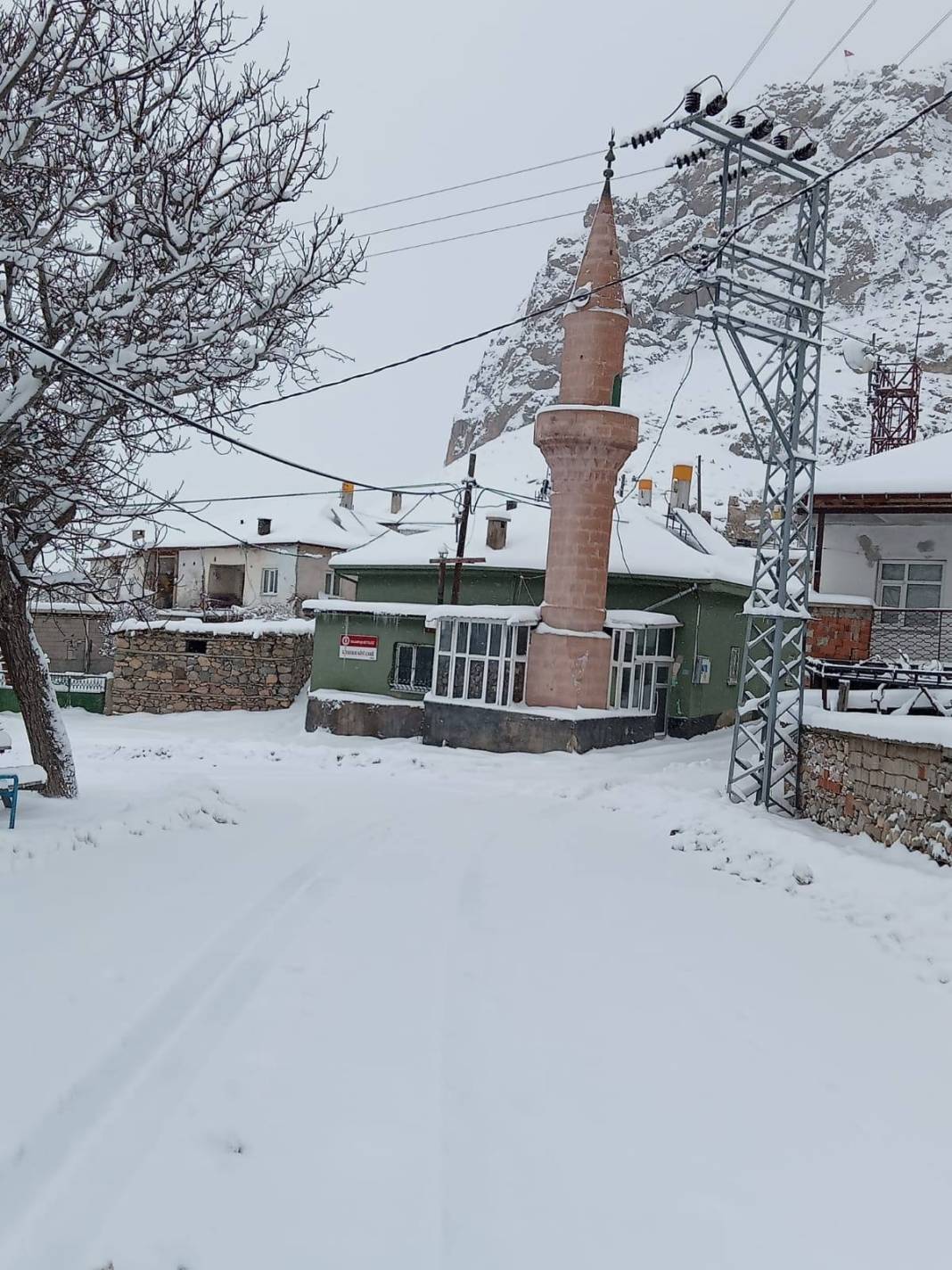 Konya'dan kar manzaraları 18
