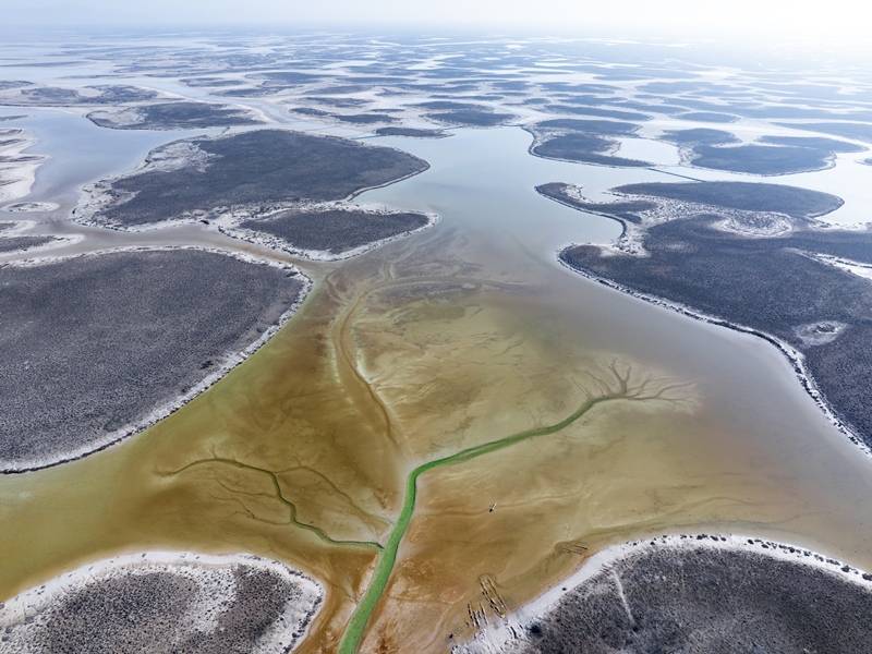 Tuz Gölü'nde kuraklık alarmı: Su seviyesi düşmeye devam ediyor 8