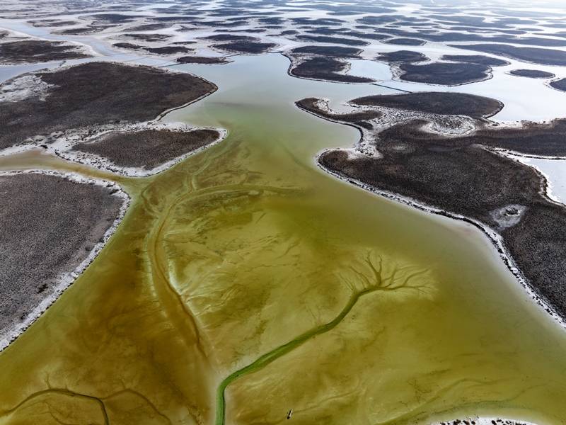 Tuz Gölü'nde kuraklık alarmı: Su seviyesi düşmeye devam ediyor 1