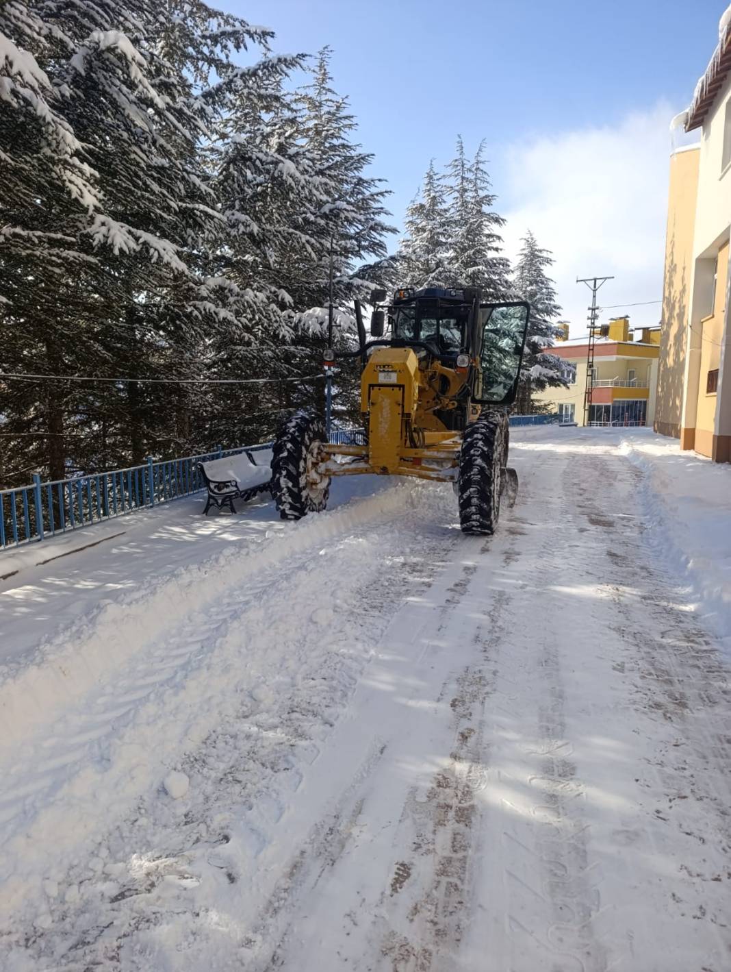 Konya'dan kar manzaraları 7