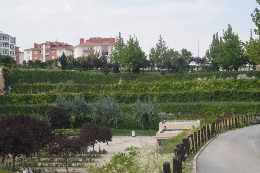 Konya'nın sıradışı parkı yaz akşamlarının gözdesi oldu 4