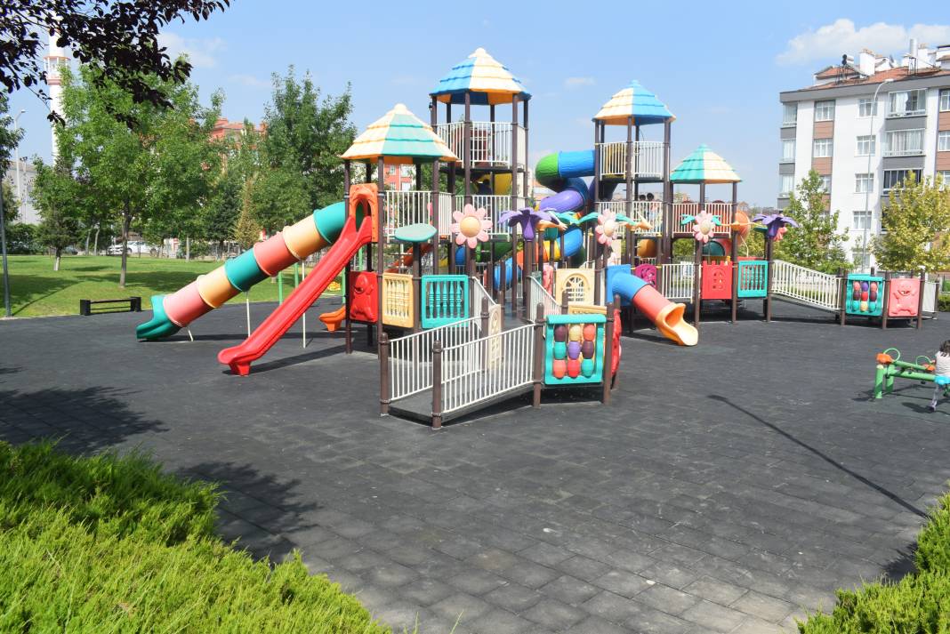 Konya'nın sıradışı parkı yaz akşamlarının gözdesi oldu 2