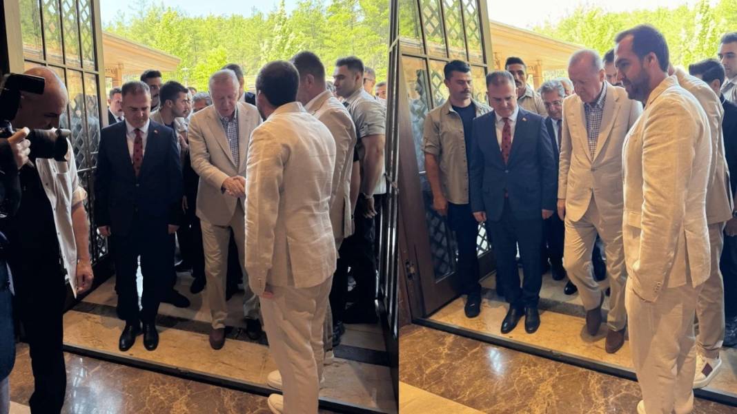 Cumhurbaşkanı Erdoğan'a sürpriz hediye! 2