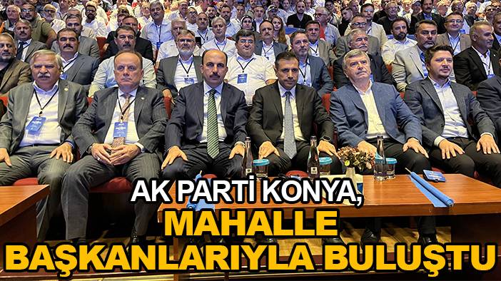 Konya'da bugün yaşanan önemli gelişmeler 6