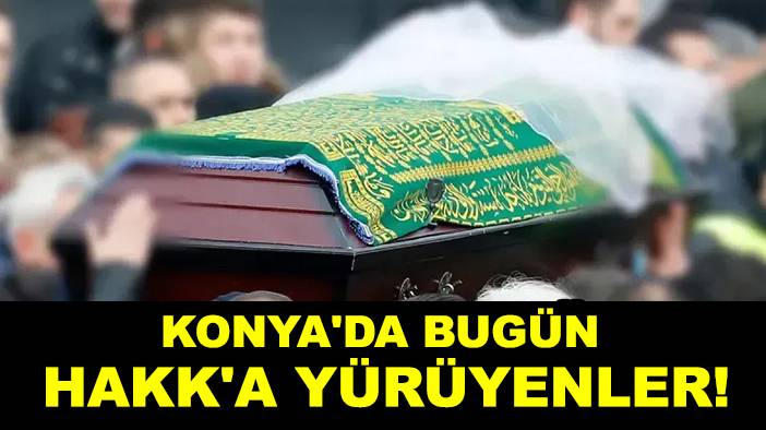Konya'da bugün dikkat çeken olaylar! 18 Eylül 2025 14
