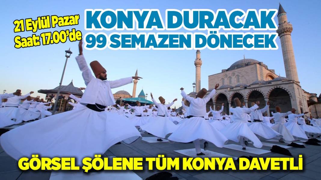 Konya'da bugün öne çıkan haberler! 1