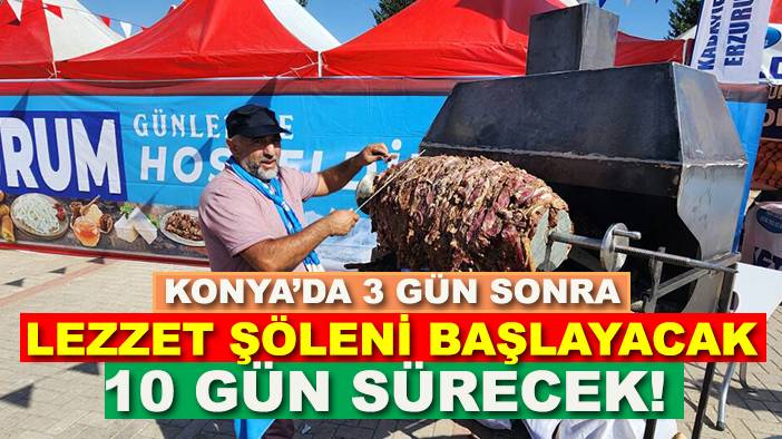 Konya'da bugün öne çıkanlar! 29 Eylül 2025 4