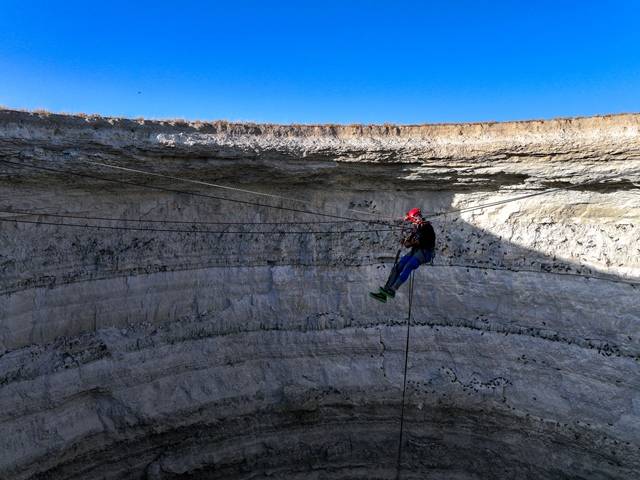 Konya'da tehlikeye dikkat  çekmek için tehlikeye indiler 5